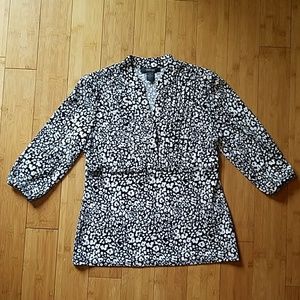 3 for💲10!  Style & Co. Petite Split-neck